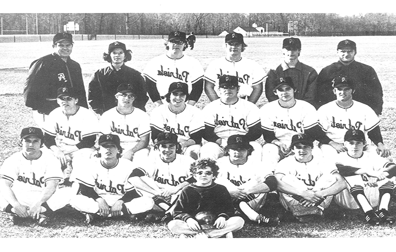 1972 Varsity Baseball Team 