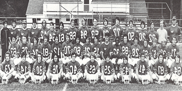 1973 Varsity Football Team 