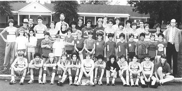 1983 Boys Varsity Cross Country Team