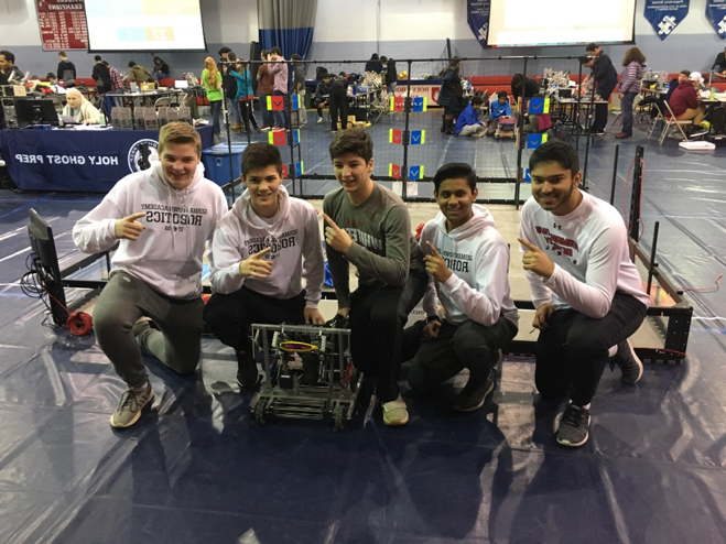 GA VEX机器人团队在州赛中获得第二名